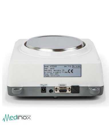 Balanza de precision GRRS-2200i trasera
