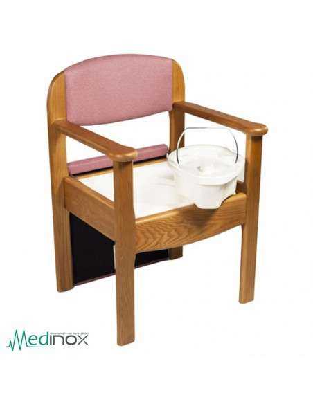 Silla con inodoro clásica