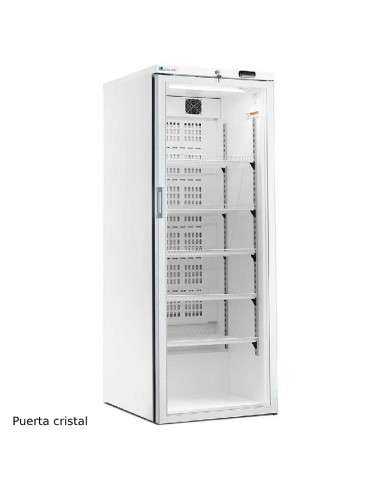 Nevera para farmacia 450L puerta cristal CLARV-450-PV