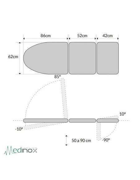 Sillón oftalmología eléctrico MSCE1140