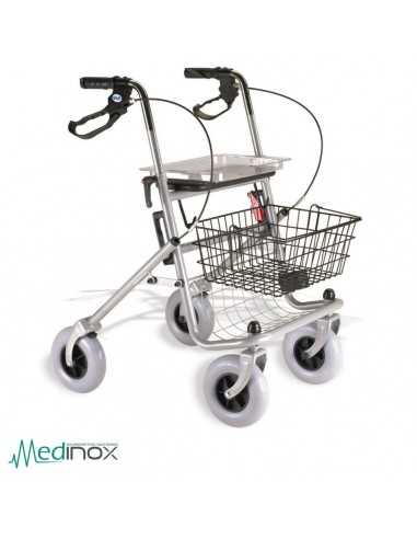 Andador Rollator con bandeja AYAD100