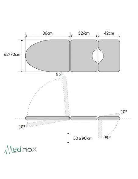 Sillón Ginecológico Hidráulico MSCH1160