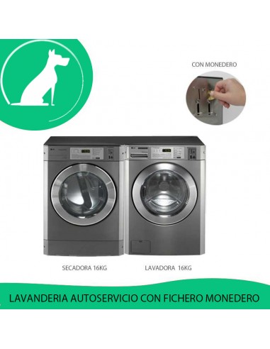 Kit Lavanderia Autoservicio Pelos de animal