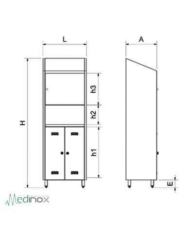 Armario para ordenador FS076402 Armario para ordenador FS076402