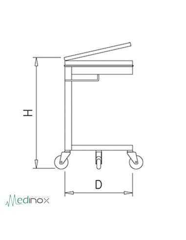 Soporte para basura con tapa FS486010
