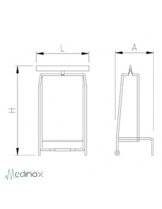 Soporte bolsas basura FS486020 2
