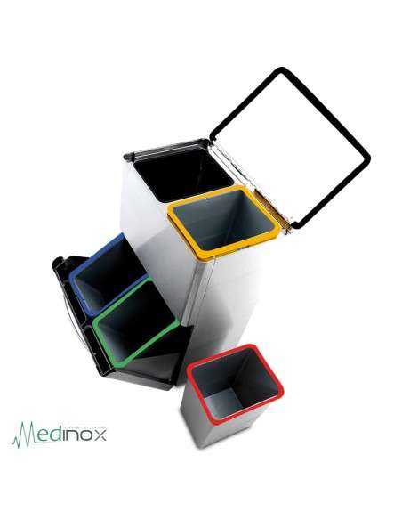 Cubo de reciclado 4 en 1 FS486068