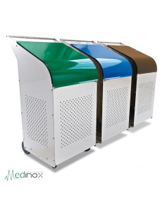 Contenedor reciclaje profesional FS486066