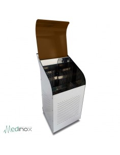 Contenedor reciclaje profesional FS486066 2