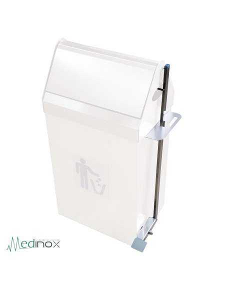 Papelera basculante inoxidable FS080604