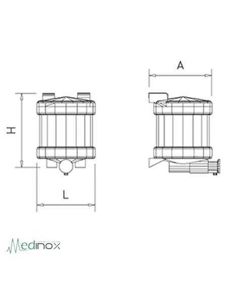 Jaboneras de plástico FS460202