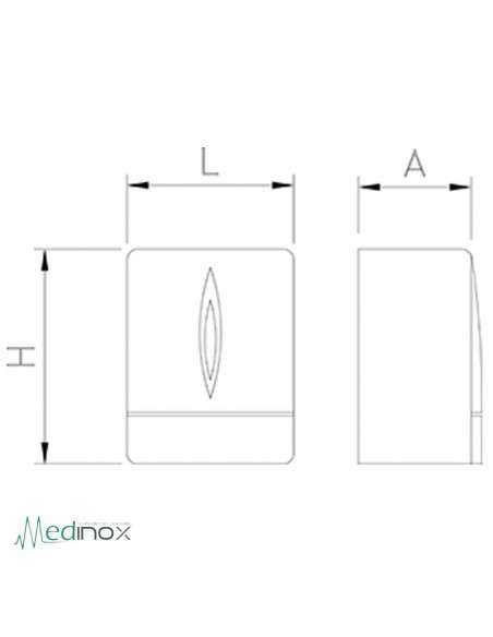 Jaboneras para baño cuadradas FS460282