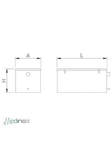 Separadores de grasas INOX FS455004