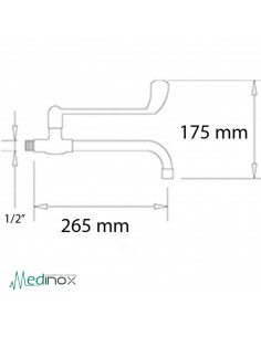 Grifo de pared IC15900 2
