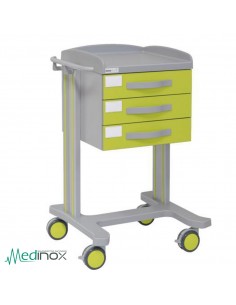 Carro de hospital tres cajones IC70020