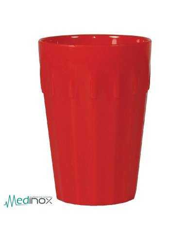 Vasos policarbonato colores rojo NS270