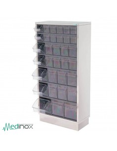 Armario para medicaciones en acero inoxidable
